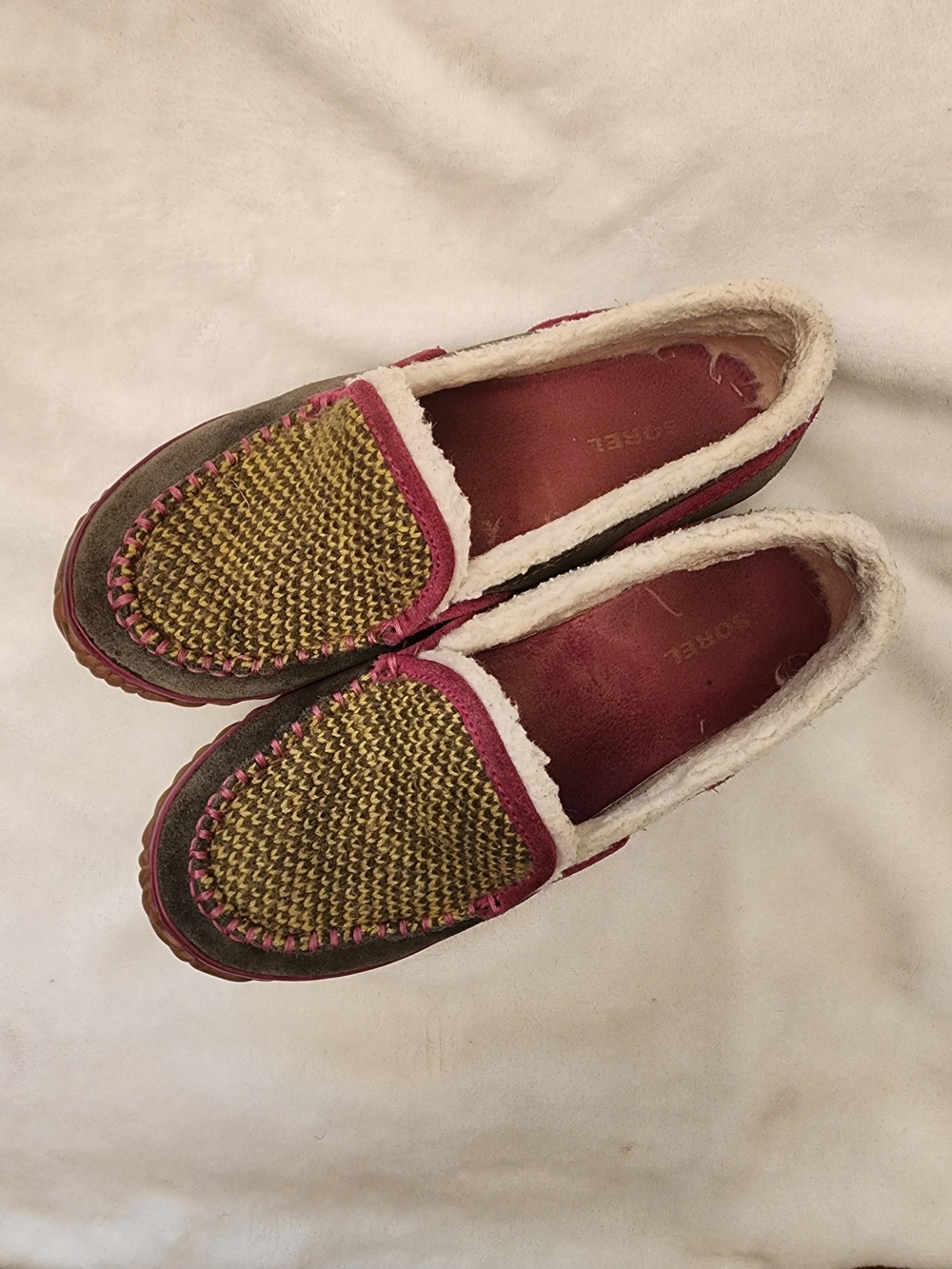 Sorel Tremblant Blanket Moccasin Size 7